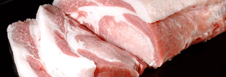 オリジナルブランド豚「甘い誘惑」の豚肉