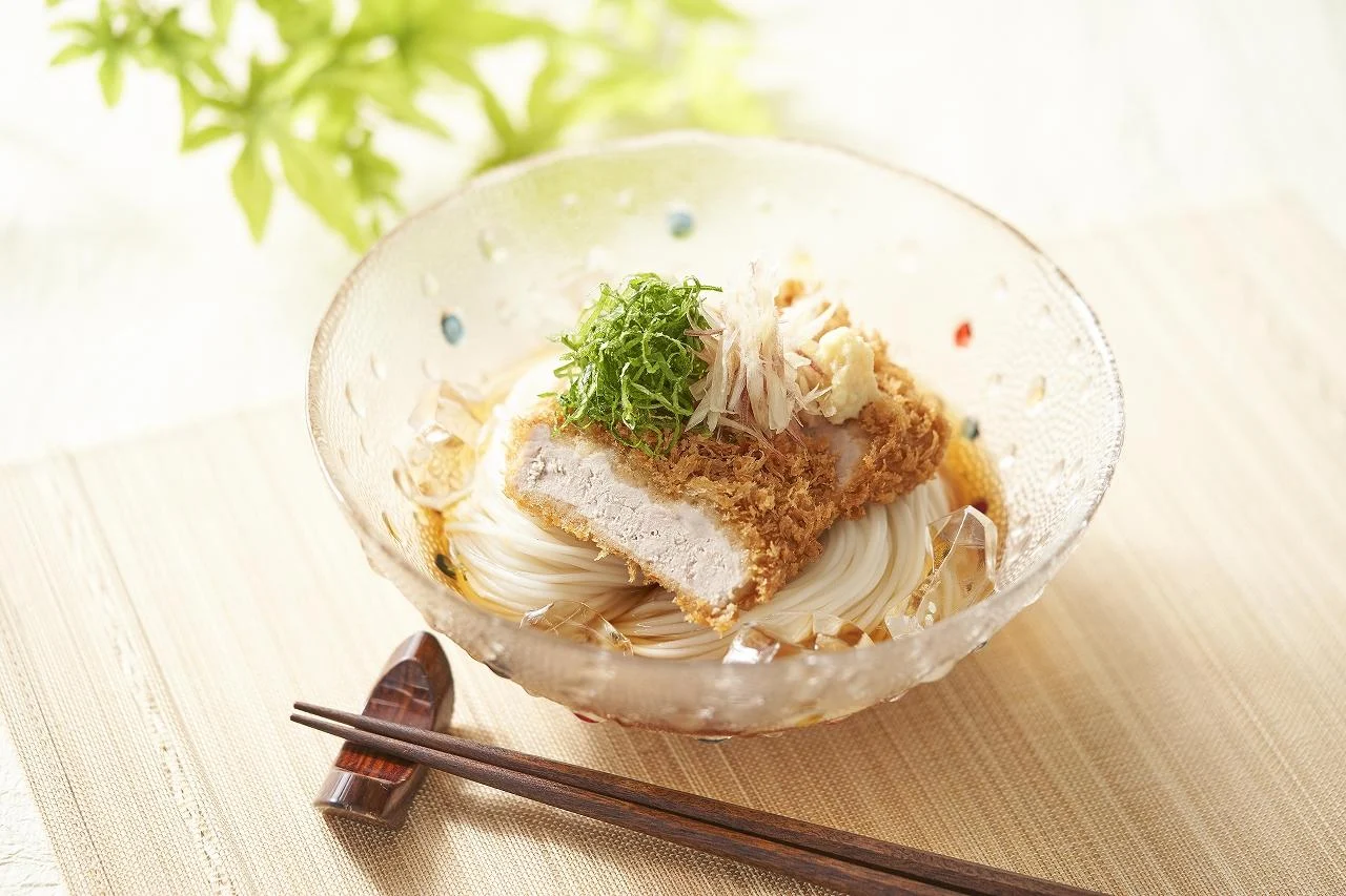 暑い夏におすすめ「とんかつそうめん」