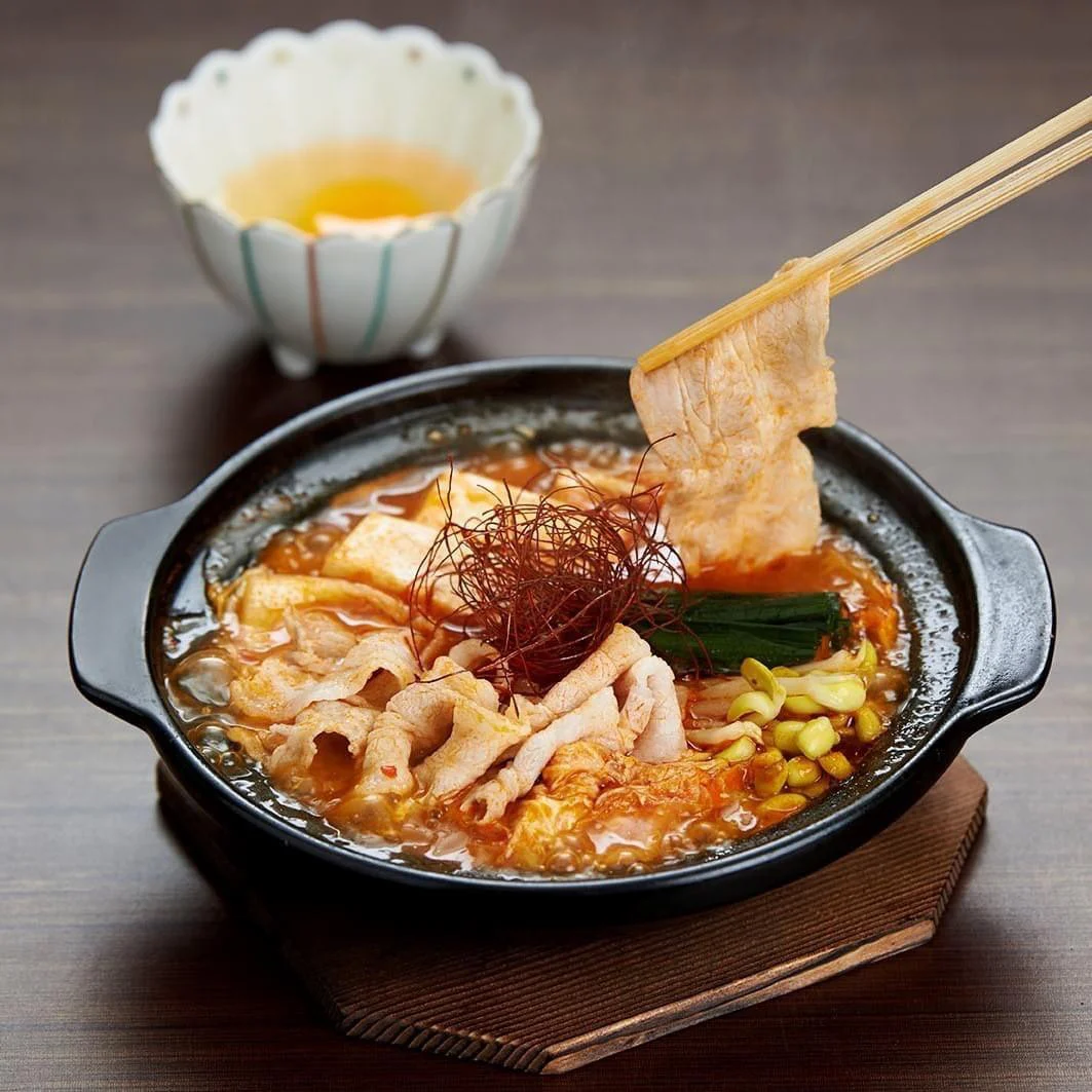 キムチ鍋セット　Kurobuta Kimuchi Nabe Set