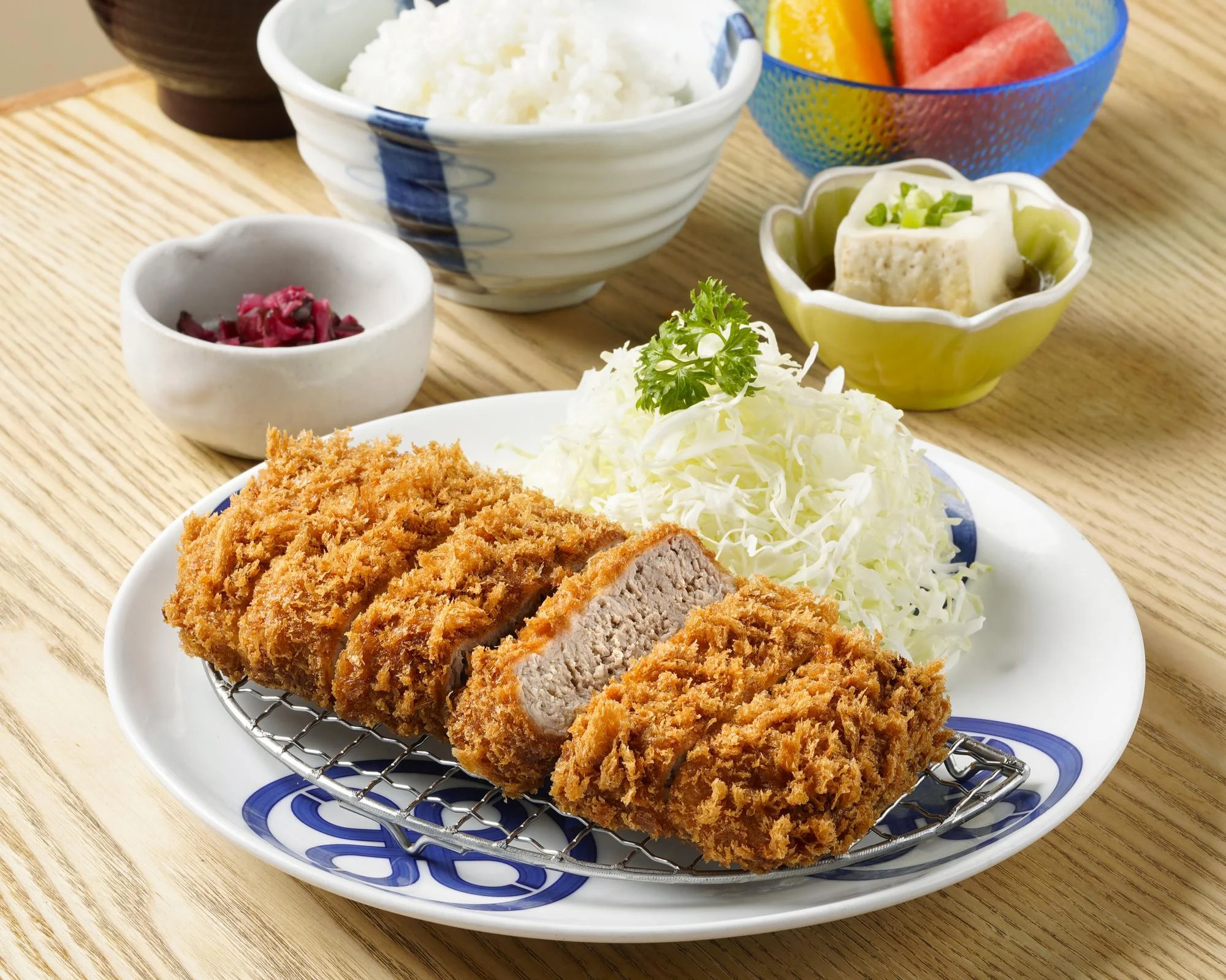ジャンボヒレかつ膳　Jumbo Tenderloin Set